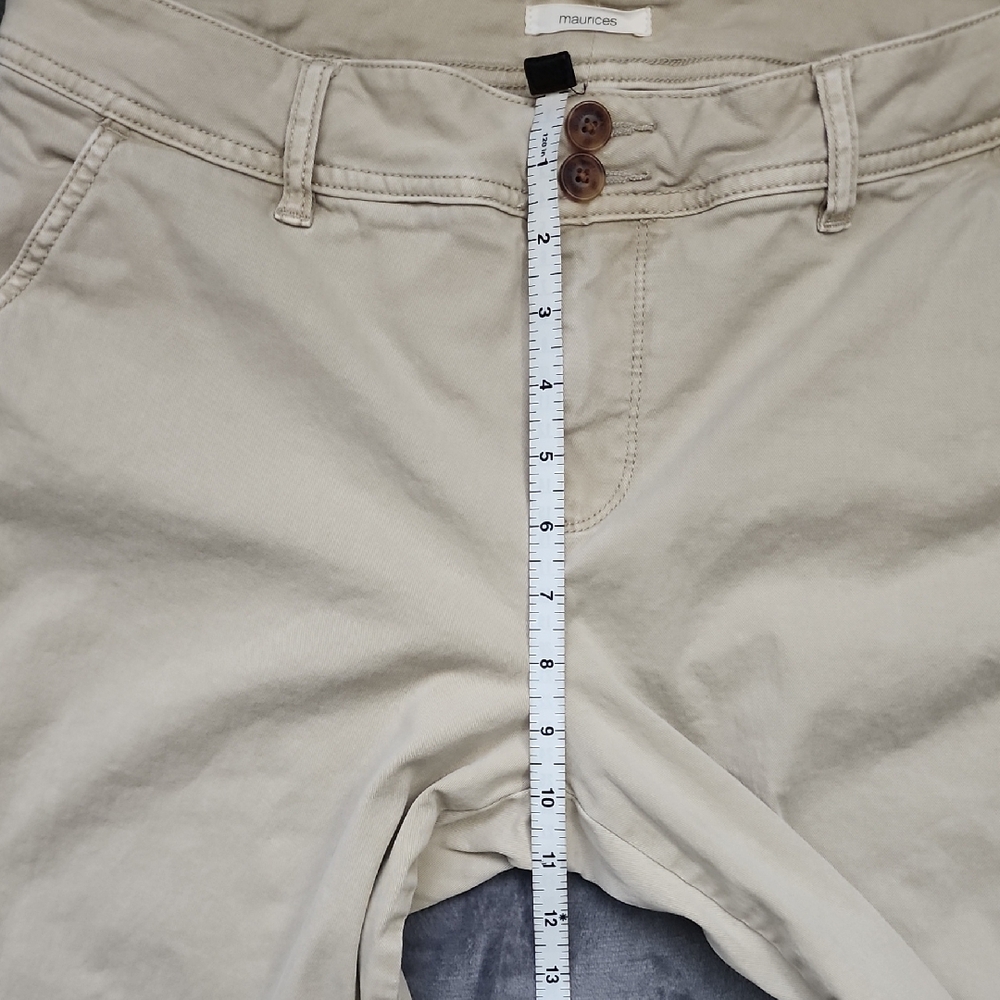 Maurices Khaki Straight-Leg Chinos - Picture 5 of 7